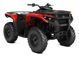 2025 Can-am Atv Outlander 2wd Legion Red 500